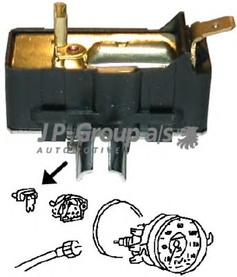 JP GROUP 8199650100 -  Стабилизатор напряжения, комбинированный прибор